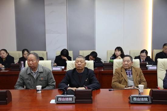 昆明中院到西山法院落实廉政建设开展情况