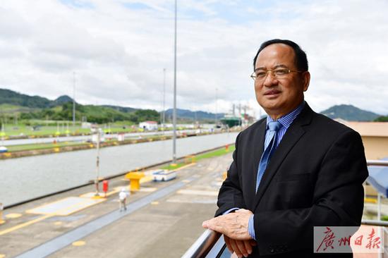 巴拿马花县(花都)同乡会会长刘扬烈。