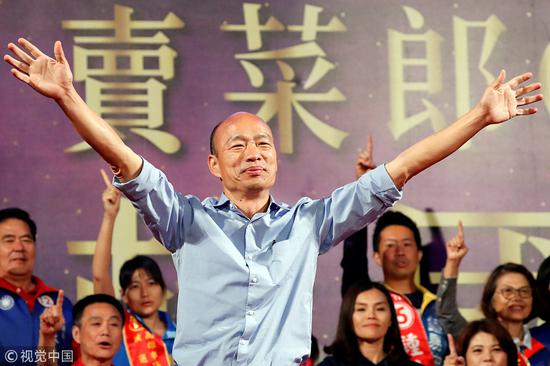 韩国瑜代表国民党选2020?吴敦义这么回应