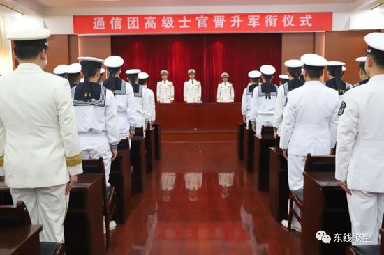 ▲东部战区海军某通信团。