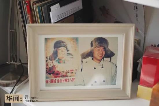 ▲年轻时的 王坚