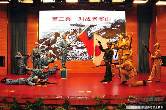 北京市赵登禹学校学生课本剧作品 学校供图