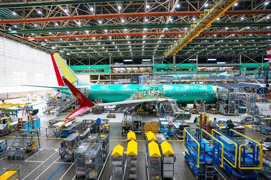 波音737MAX(图片来源:视觉中国)