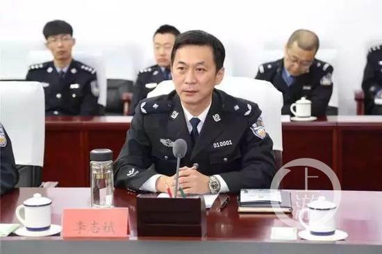 ▲自缢身亡的内蒙古公安厅原副厅长、呼和浩特市副市长、公安局局长李志斌