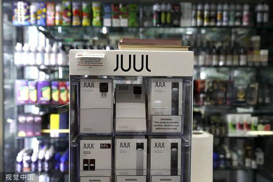 Juul电子烟/视觉中国