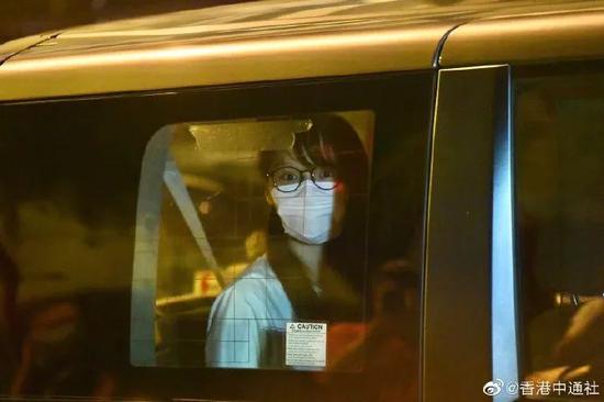 周庭被捕现场曝光 港警还透露黎智英案一个重要细节