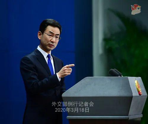 中国外交部发言人耿爽
