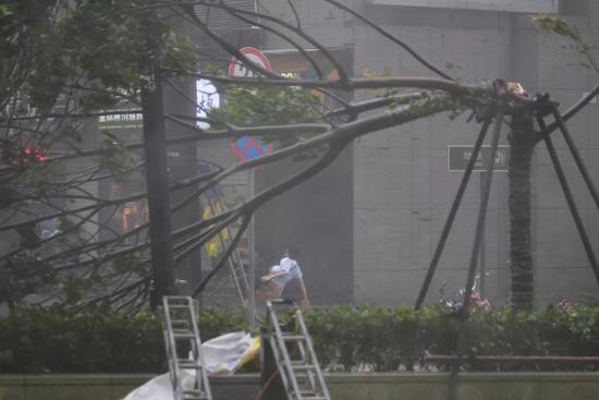 台风来袭港珠澳大桥顶住16级风 感谢逆风而行的人