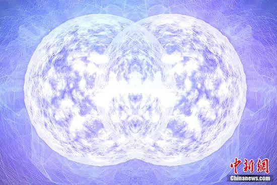 中子星相撞。