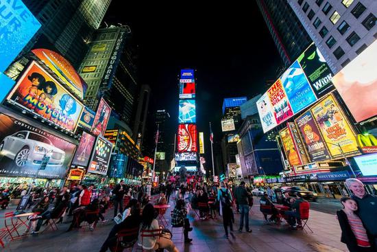 2013年的纽约时报广场。
