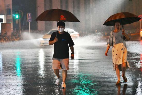 北京夜雨如约而至 这里下得最大(图)
