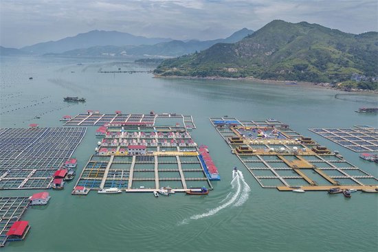 圖為寧德市霞浦縣溪南鎮七星海上社區