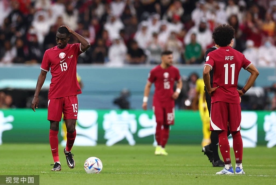 在世界杯赛场，卡塔尔队还是稍显稚嫩。
