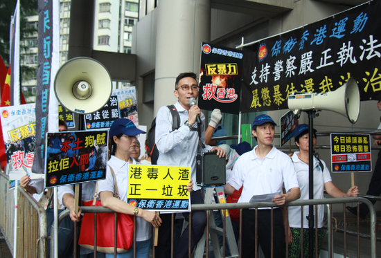 早前,香港市民已对“港独”与其他分裂势力勾结表示“不能容忍不能姑息”(图:大公网)