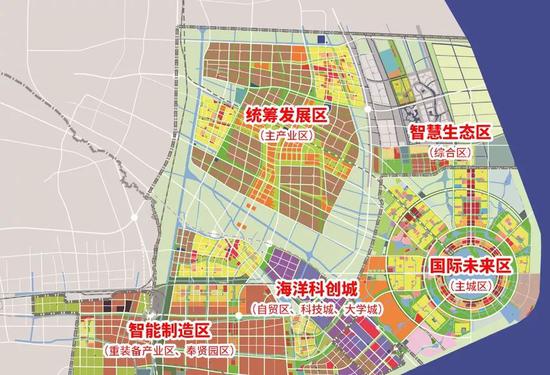  （上海临港地区概况，图片来源：上海市临港地区开发建设管理委员会）