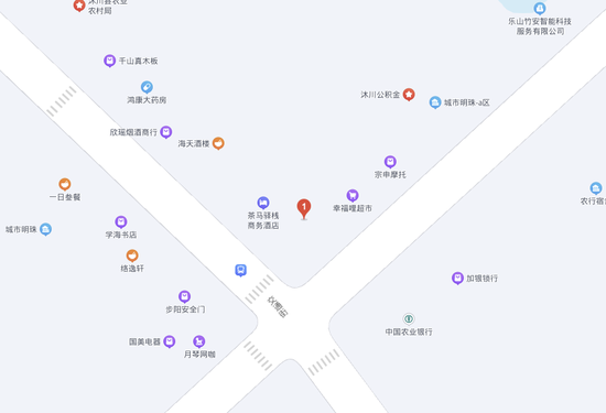 枪击现场位于该地交通街十字路口附近