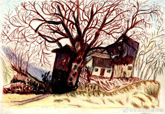 媒体:＂梵高奶奶＂走了 她用画把＂乡愁＂留在了人间