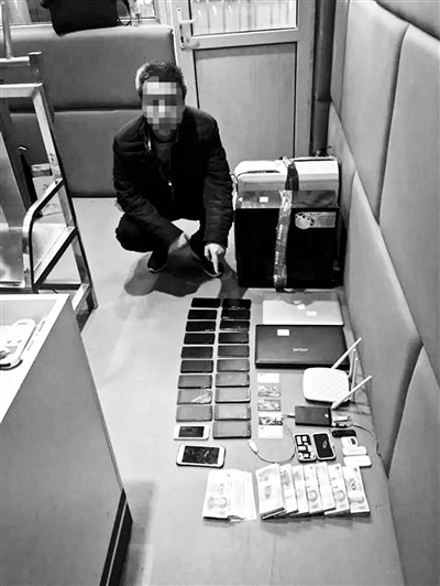 2017年,破获利用人工智能技术获取公民个人信息的案件,犯罪团伙供述作案工具