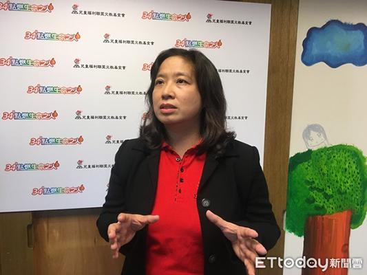 儿福联盟执行长白丽芳。(图片来源:台湾“东森新闻云”)