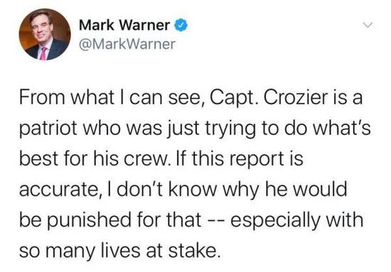 ▲ Mark Warner Twitter screenshot