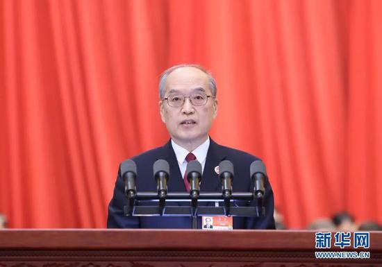 最高人民检察院检察长张军作最高人民检察院工作报告。
