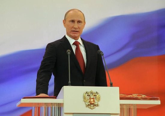 當地時間2012年5月7日，俄羅斯莫斯科，普京宣誓就職儀式舉行。圖源視覺中國