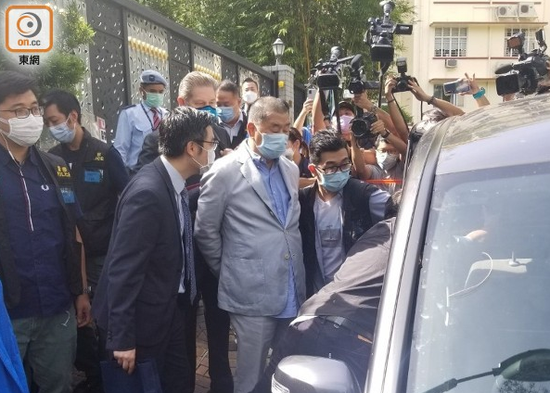 港警公布黎智英被捕案细节:传媒高层财政支持违反国安法行为