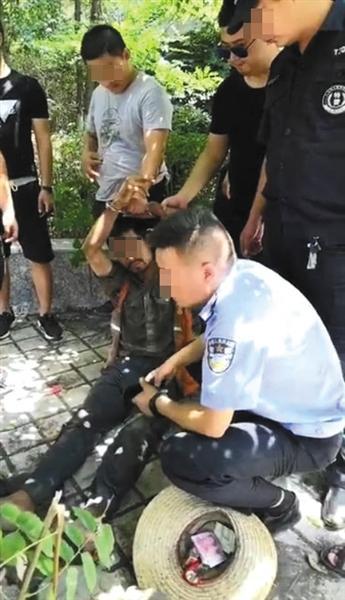 昨日，脱逃嫌疑人在湖南怀化被抓获。视频截图