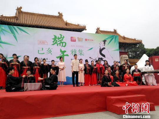 诗经吟唱《鹿鸣》。 赵桂华 摄