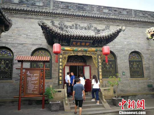 乔家大院景区。 杨杰英 摄 乔家大院景区。 杨杰英 摄