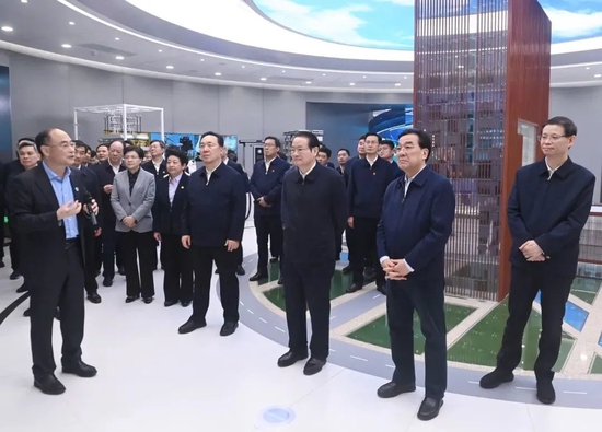 4月12日,浙江省黨政代表團在江蘇南京考察(來源:浙江發布)