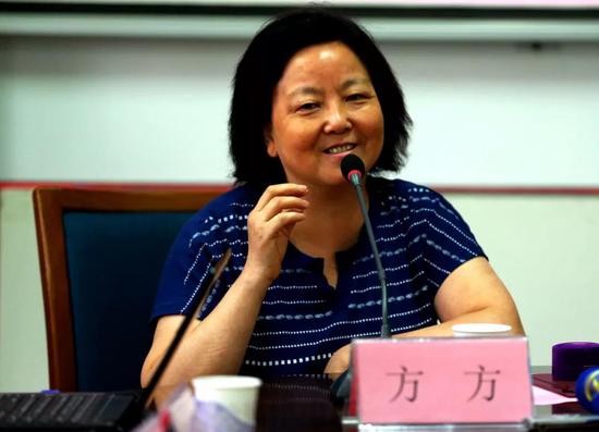 作家方方。中新社记者 张道正 摄