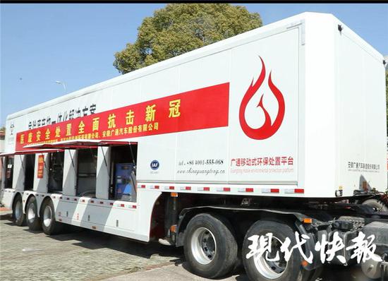 实探武汉医疗废弃物处置,“车载式”方舱即将开赴火神山