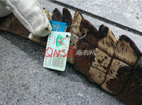 女子网购保健品却收到一只死鳄鱼 还散发腐烂气味