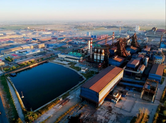  2019年5月21日，河北霸州市，停产后的新利钢铁公司。图/视觉中国