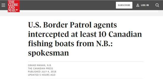 ▲加拿大《環球郵報》報道截圖
