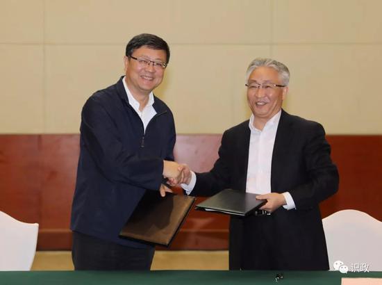 签署京津战略合作框架协议