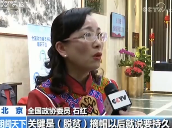 全国政协委员 石红: