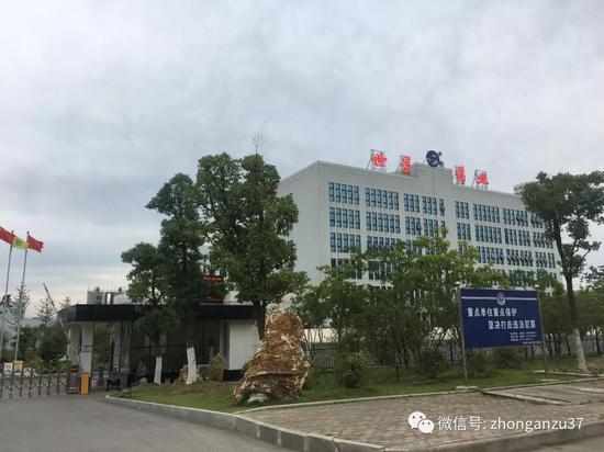 ▲湖北黄石世星药业设备老化致气体泄漏 。新京报记者陈景收摄