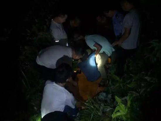 小伙被野猪夹夹住 没带手机靠吃蚂蚱喝泉水活下来