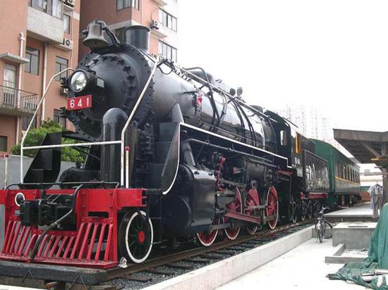 上海天目东路的老北站变身铁路博物馆 资料图片