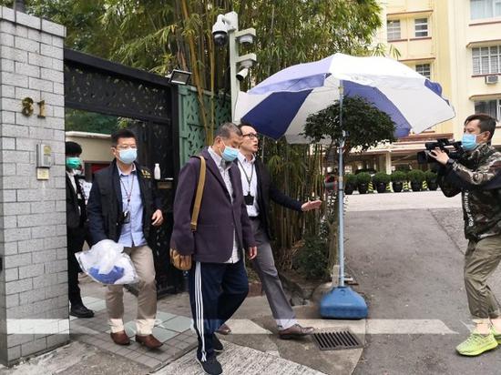 黎智英被捕(东网)