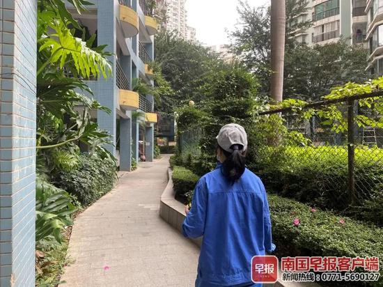▲小謝就是在這條小路上被狗咬傷。