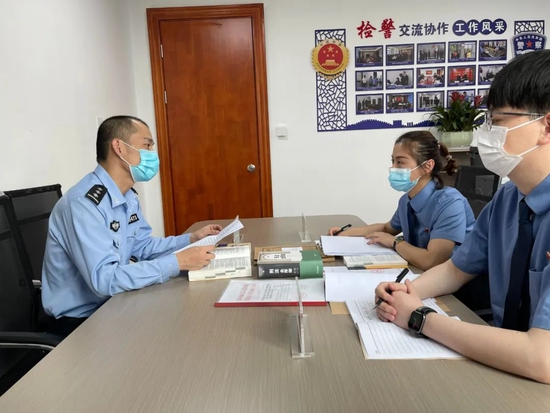 福建省莆田市涵江区公安机关就收集完善证据听取检察机关意见。