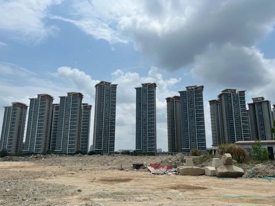 海花島木棉園小區高層建築。陳標誌/攝
