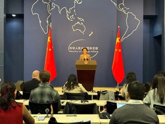 毛寧主持12月12日外交部例行記者會  圖：直新聞