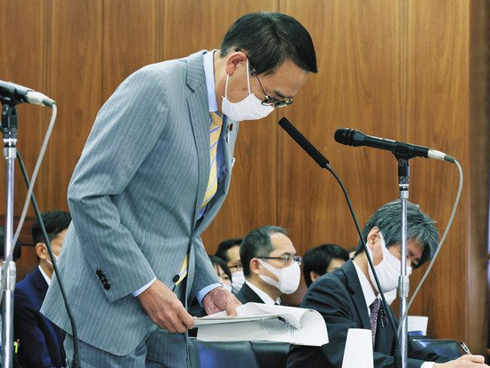 日媒称，日本法务大臣叶梨康弘10日在参议院法务委员会会议上就涉事发言道歉