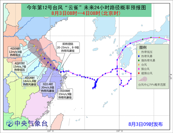 台风“云雀”登陆上海 1873年来首次2周2台风登陆