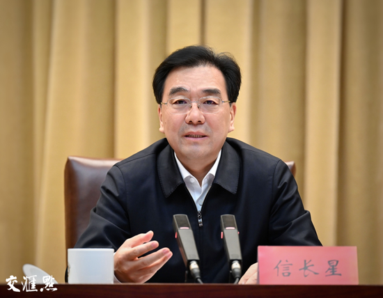 江蘇省委書記信長星。來源:新華日報