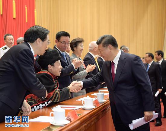 9月14日,中国残疾人联合会第七次全国代表大会在北京人民大会堂开幕。